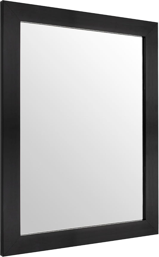 Ruomeng Wall Mirror Rectangle Decorative Mirror 12x16 Inch, Black