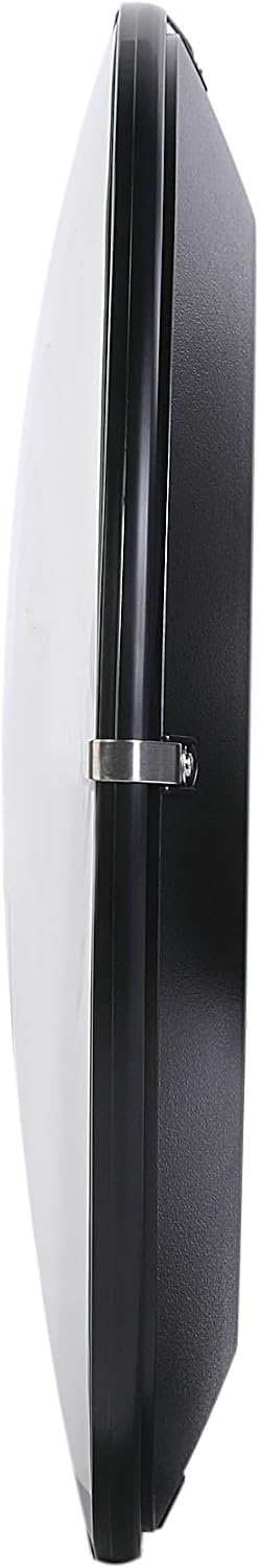SEIKO QXA867BLH Urban Non Ticking Wall Clock, Brown, 12 Inches