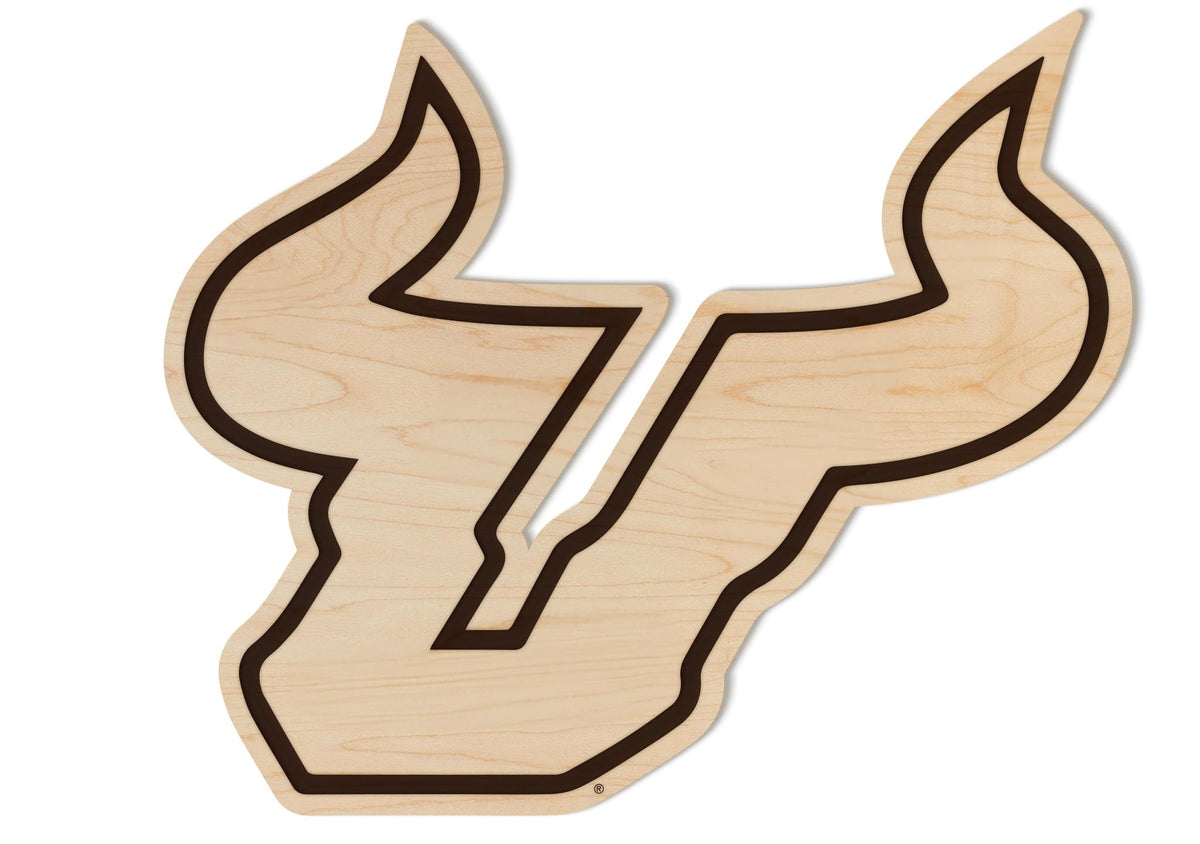 LazerEdge Washington State Cougars Wooden Wall Art – Officially Licensed College Decor – Laser-Etched Hanging Sign – Maple Wood