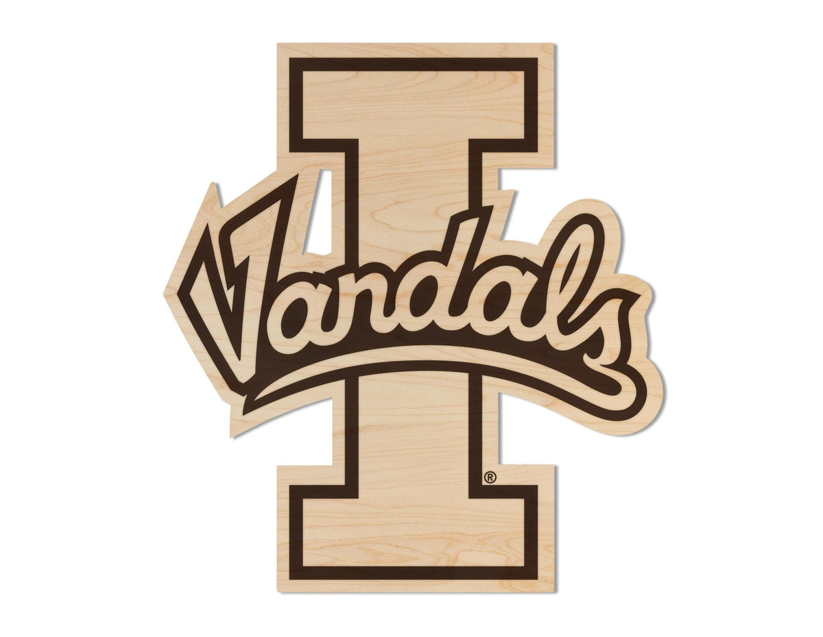 LazerEdge Washington State Cougars Wooden Wall Art – Officially Licensed College Decor – Laser-Etched Hanging Sign – Maple Wood