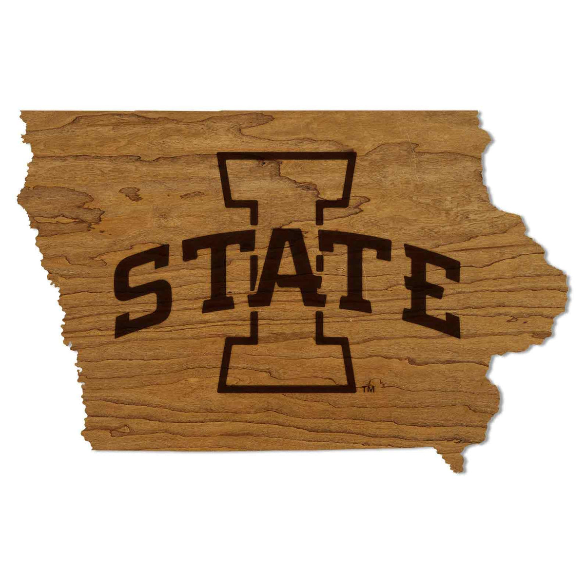 LazerEdge Miami Redhawks Wooden Wall Art – Officially Licensed College Decor – Laser-Etched Hanging Sign – Cherry Wood