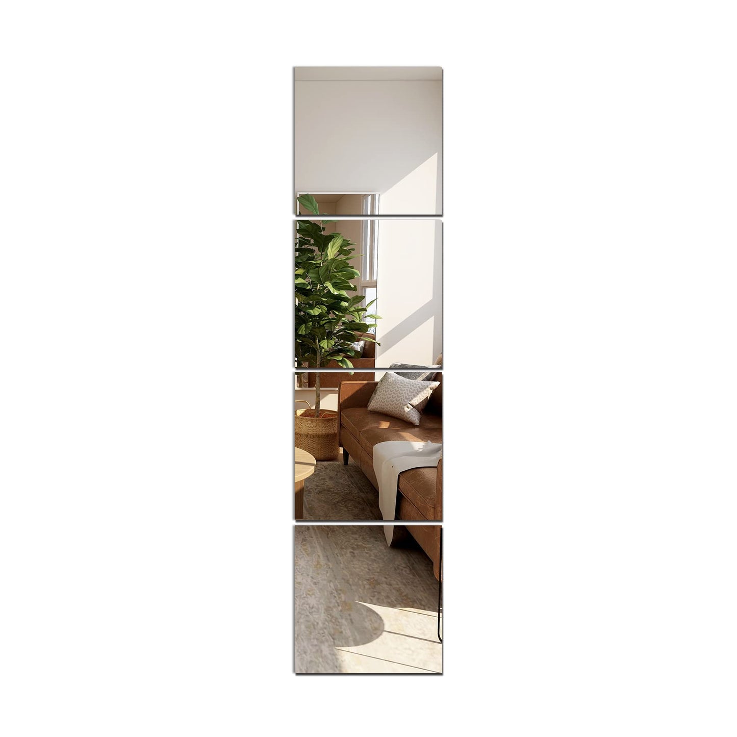 TRAHOME 32'' x 18'' Irregular Asymmetrical Wall Mirror