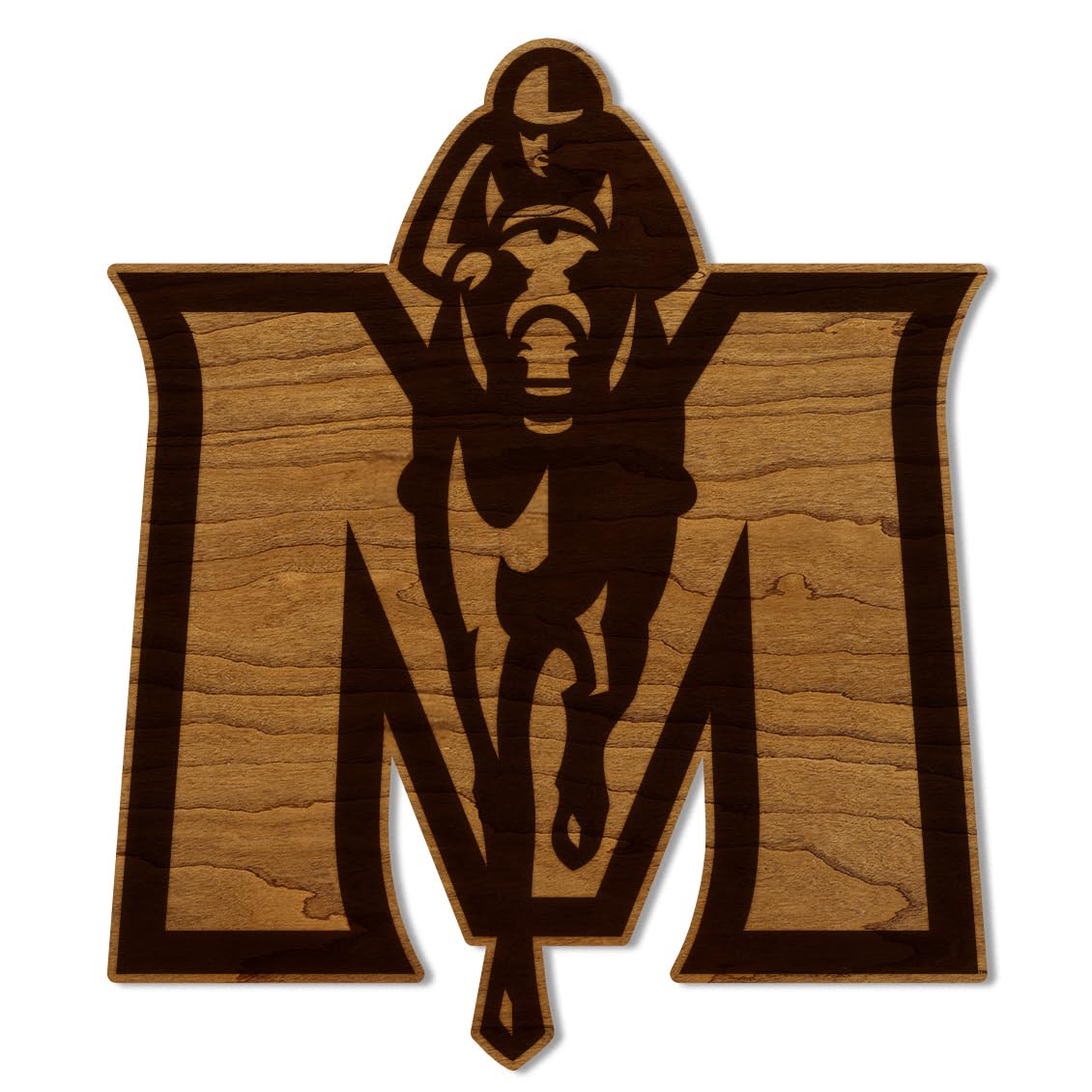 LazerEdge Wake Forest Demon Deacons Wooden Wall Art – Officially Licensed College Decor – Laser-Etched Hanging Sign – Cherry Wood