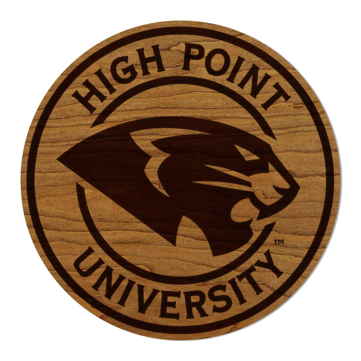 LazerEdge Wake Forest Demon Deacons Wooden Wall Art – Officially Licensed College Decor – Laser-Etched Hanging Sign – Cherry Wood