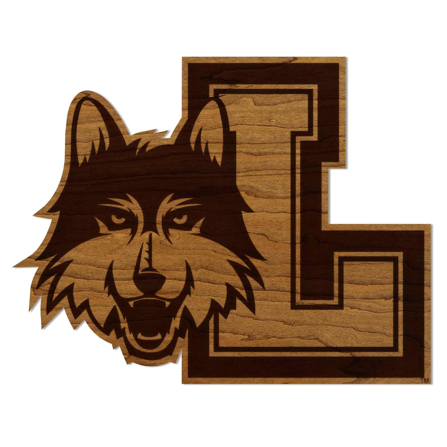 LazerEdge Wake Forest Demon Deacons Wooden Wall Art – Officially Licensed College Decor – Laser-Etched Hanging Sign – Cherry Wood