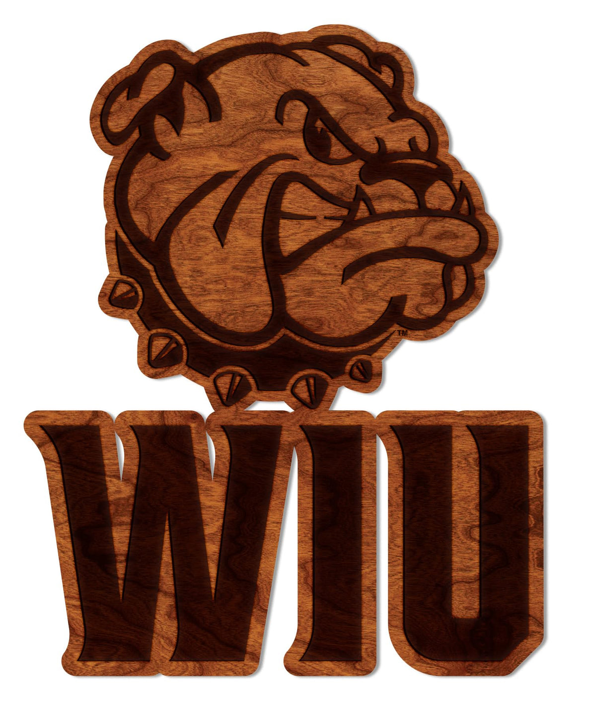 LazerEdge Kansas State Wildcats Wooden Wall Art – Officially Licensed College Decor – Laser-Etched Hanging Sign – Cherry Wood
