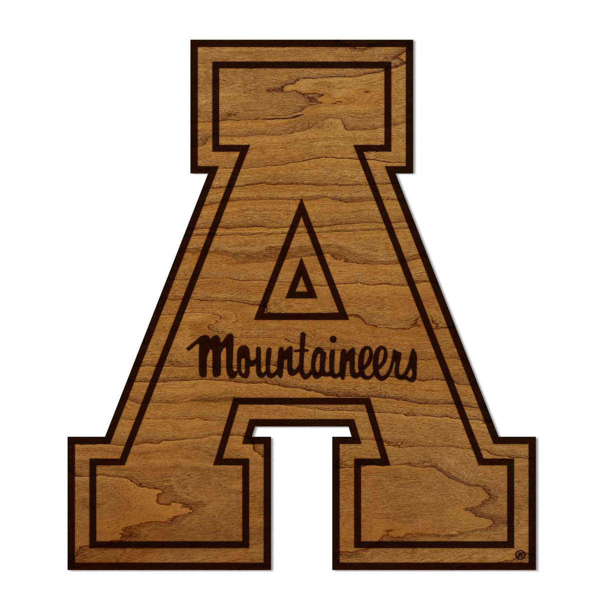 LazerEdge Miami Redhawks Wooden Wall Art – Officially Licensed College Decor – Laser-Etched Hanging Sign – Cherry Wood