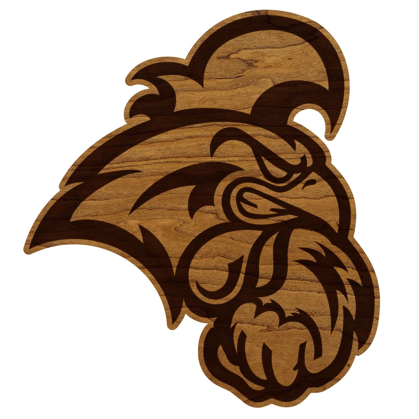 LazerEdge Wake Forest Demon Deacons Wooden Wall Art – Officially Licensed College Decor – Laser-Etched Hanging Sign – Cherry Wood