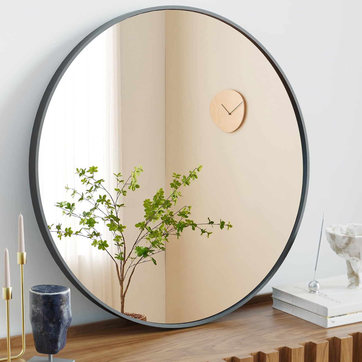 Sweetcrispy 20"x30" Arched Gold Bathroom Mirrors for Wall
