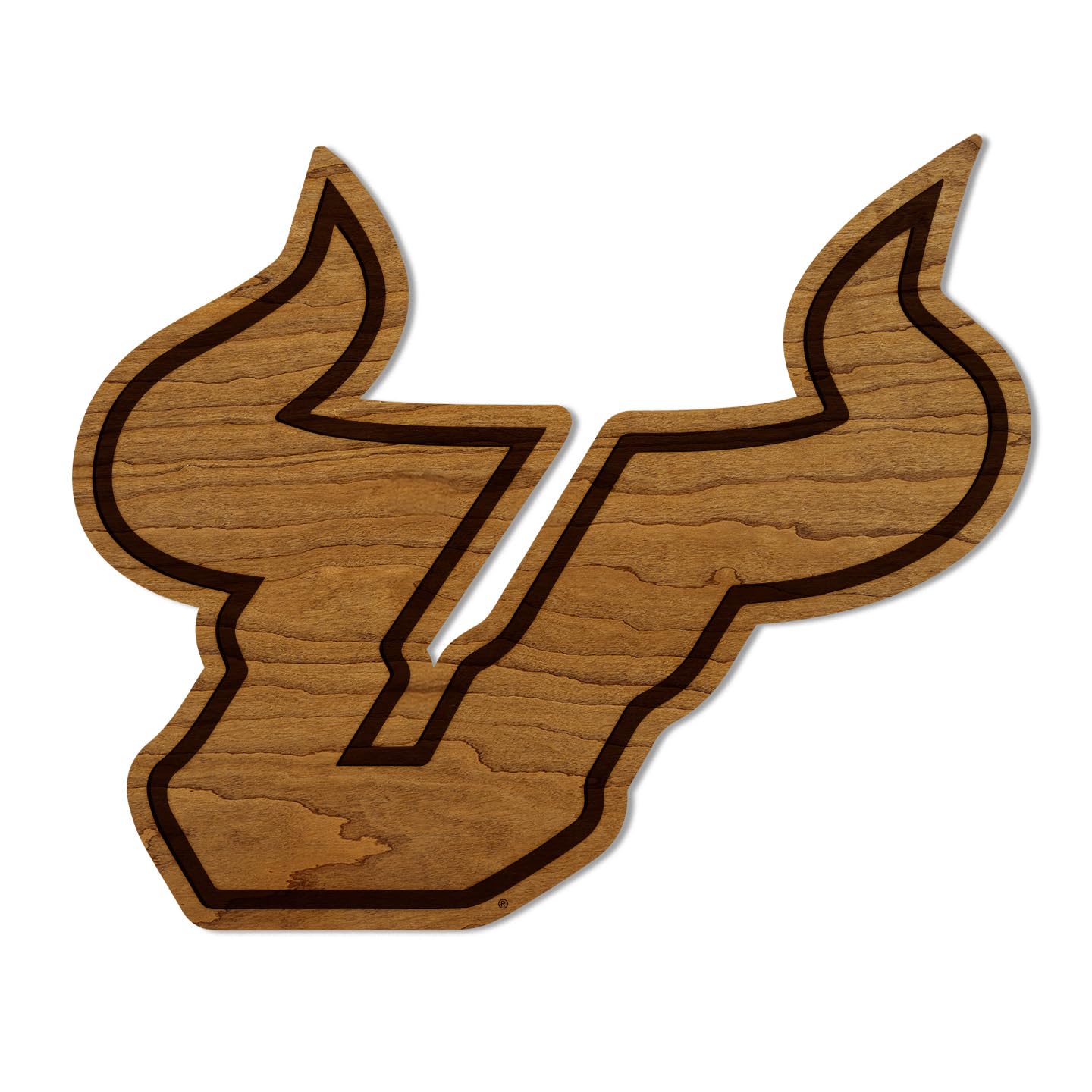 LazerEdge Washington State Cougars Wooden Wall Art – Officially Licensed College Decor – Laser-Etched Hanging Sign – Cherry Wood