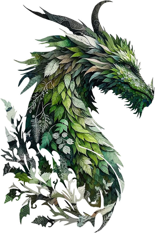 Benziso Dragon Metal Wall Art Medieval Decor Fantasy Decorations (colorful-1)