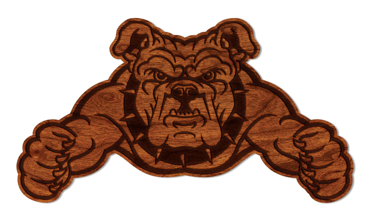LazerEdge Washington State Cougars Wooden Wall Art – Officially Licensed College Decor – Laser-Etched Hanging Sign – Cherry Wood