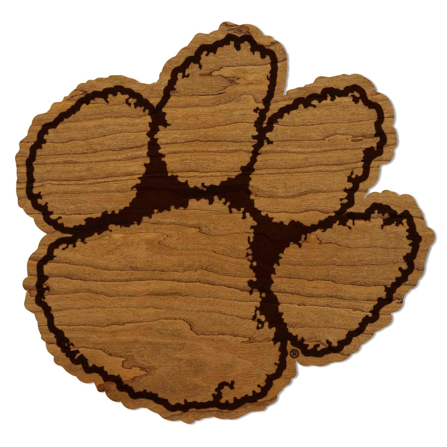 LazerEdge Wake Forest Demon Deacons Wooden Wall Art – Officially Licensed College Decor – Laser-Etched Hanging Sign – Cherry Wood