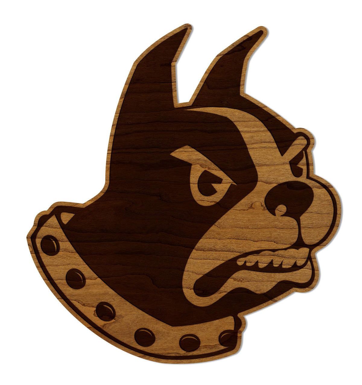 LazerEdge Wake Forest Demon Deacons Wooden Wall Art – Officially Licensed College Decor – Laser-Etched Hanging Sign – Cherry Wood