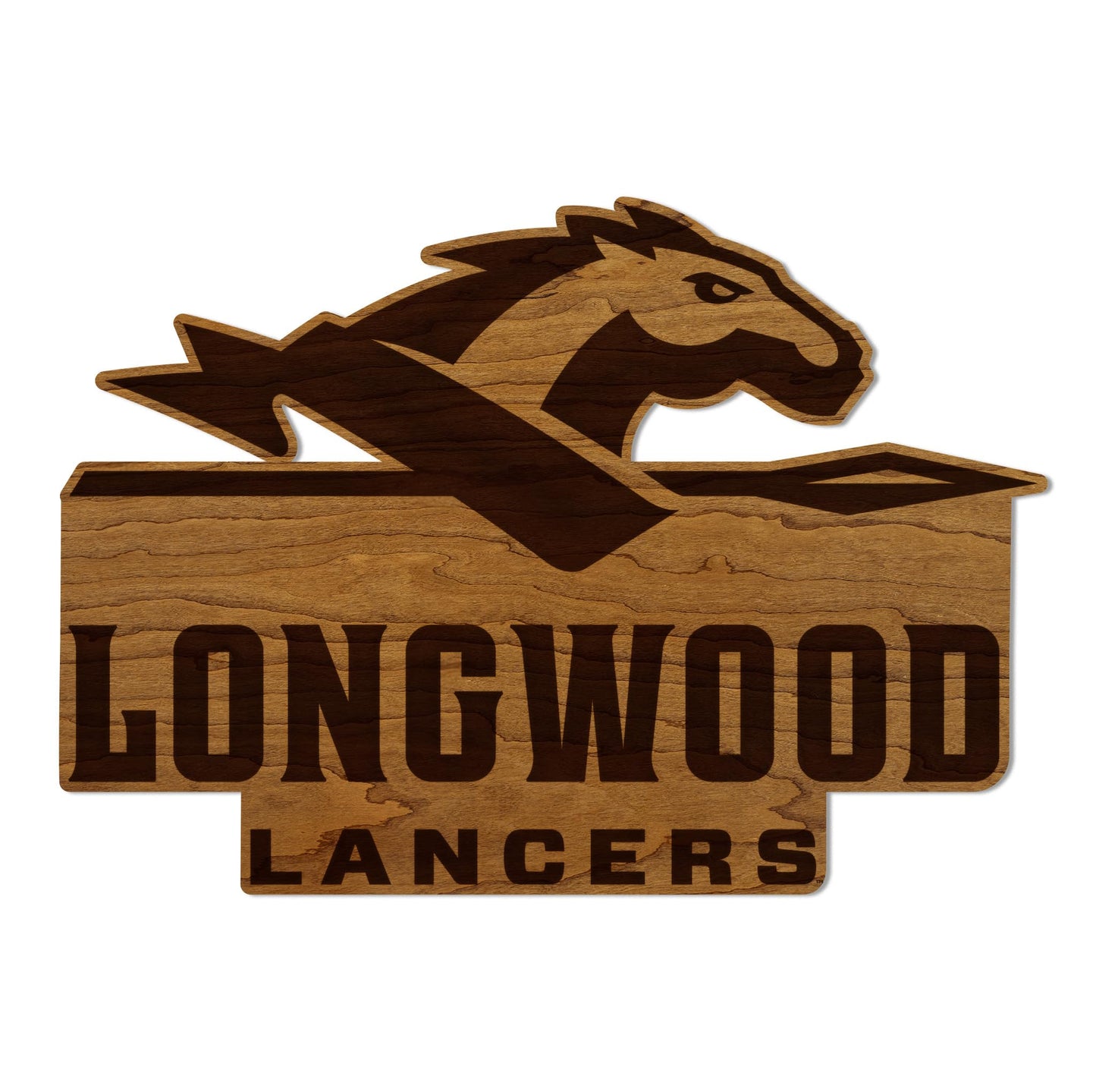 LazerEdge Wake Forest Demon Deacons Wooden Wall Art – Officially Licensed College Decor – Laser-Etched Hanging Sign – Cherry Wood