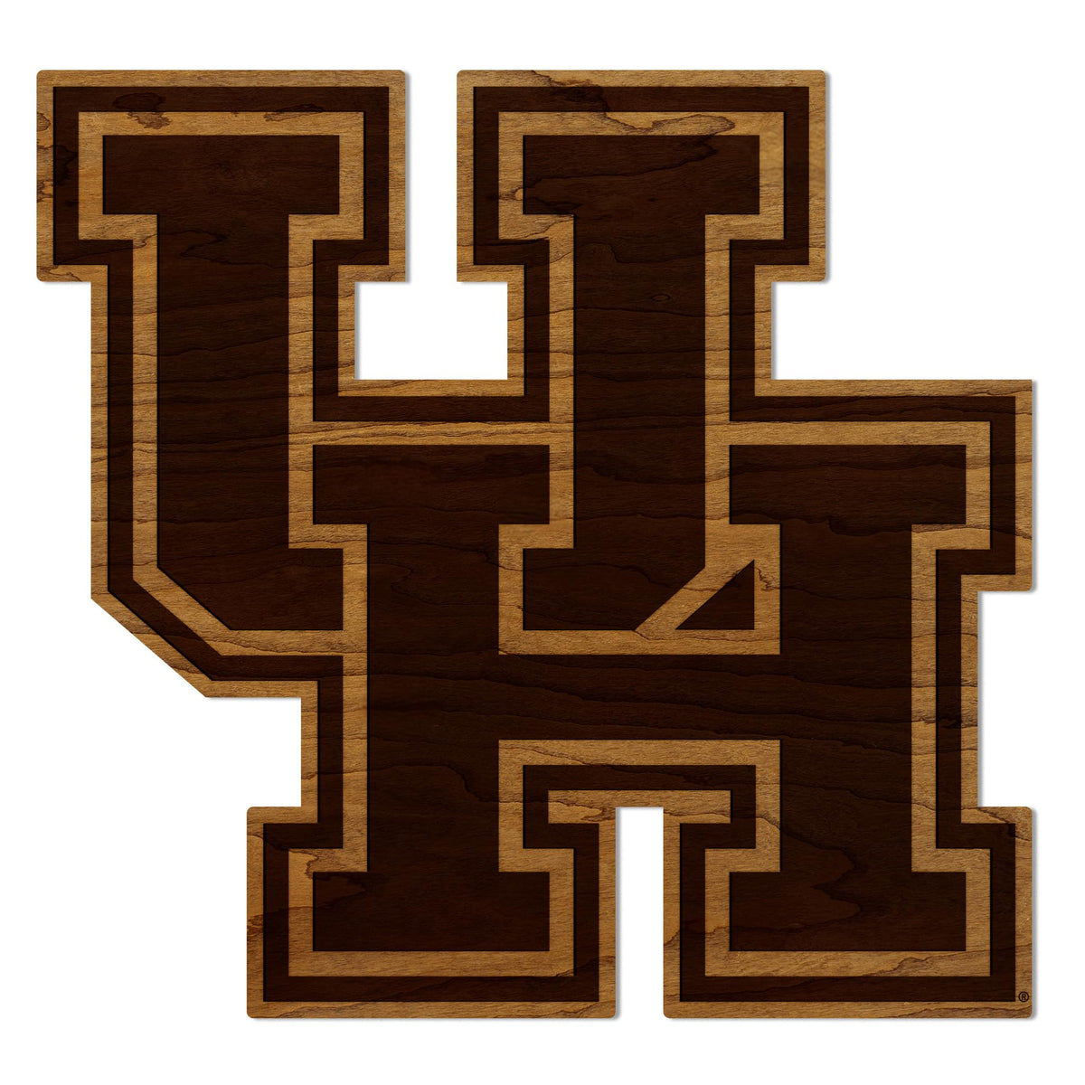 LazerEdge Kansas State Wildcats Wooden Wall Art – Officially Licensed College Decor – Laser-Etched Hanging Sign – Cherry Wood