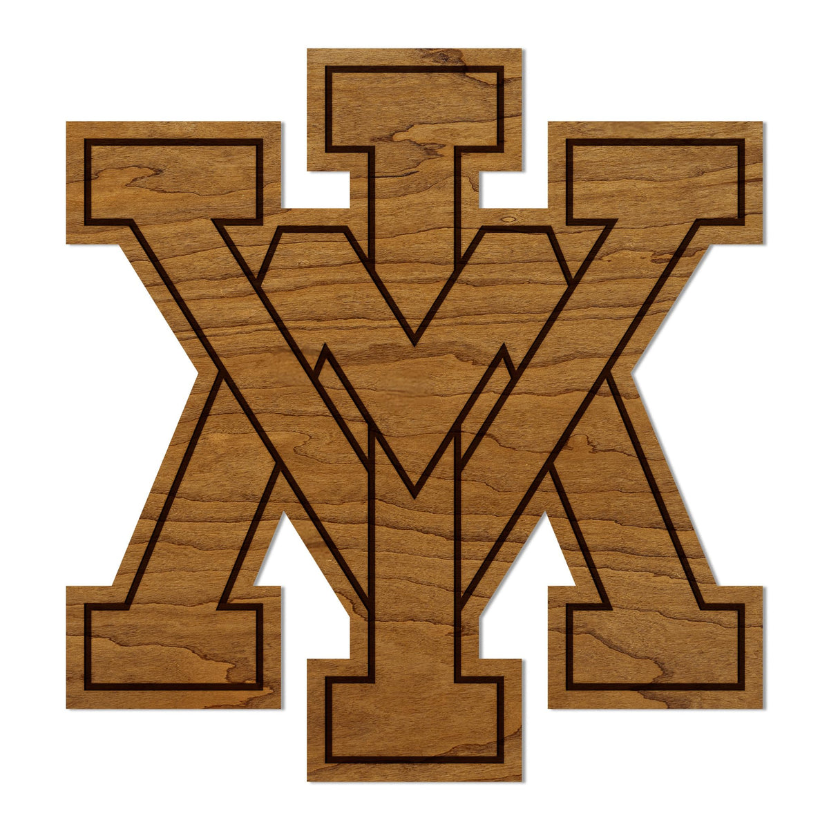 LazerEdge Kansas State Wildcats Wooden Wall Art – Officially Licensed College Decor – Laser-Etched Hanging Sign – Cherry Wood