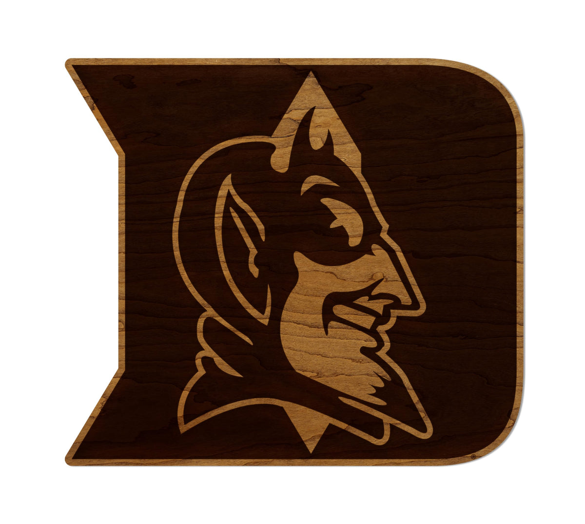 LazerEdge Miami Redhawks Wooden Wall Art – Officially Licensed College Decor – Laser-Etched Hanging Sign – Cherry Wood
